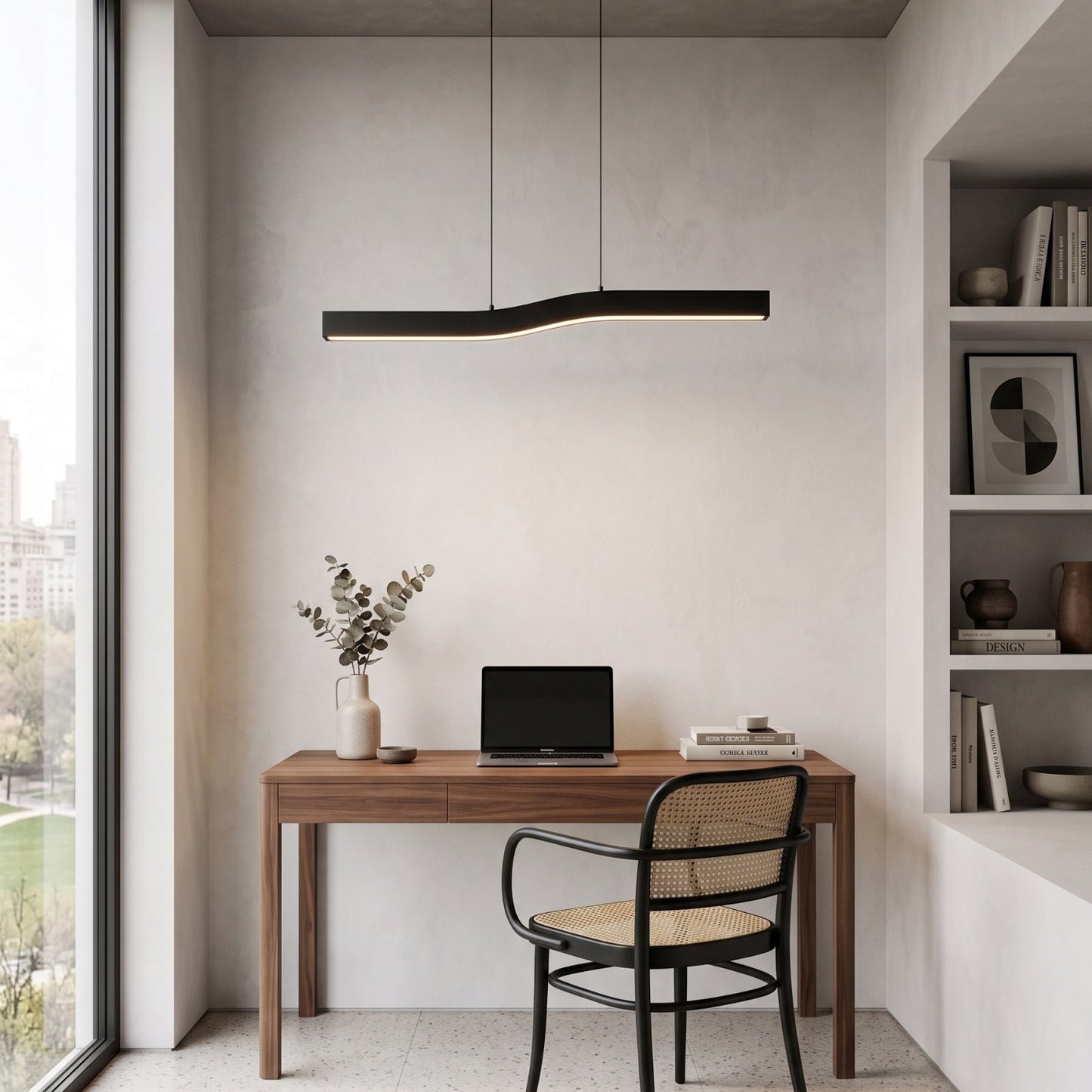 Solia Brass Linear Chandelier