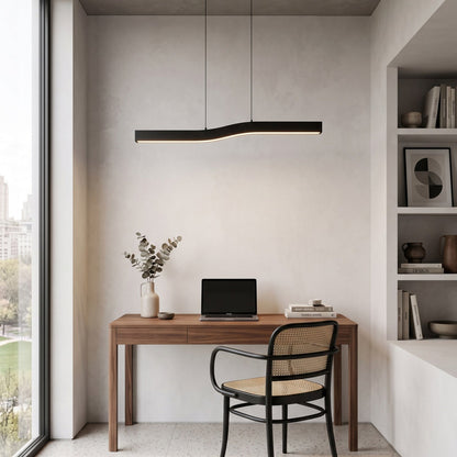 Solia Brass Linear Chandelier