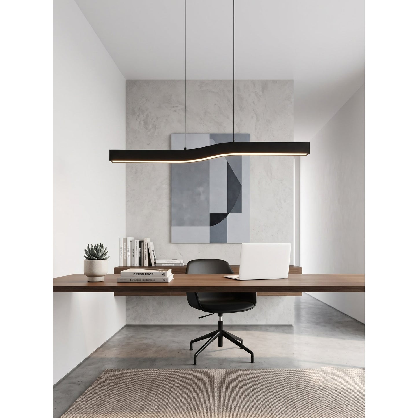 Solia Brass Linear Chandelier