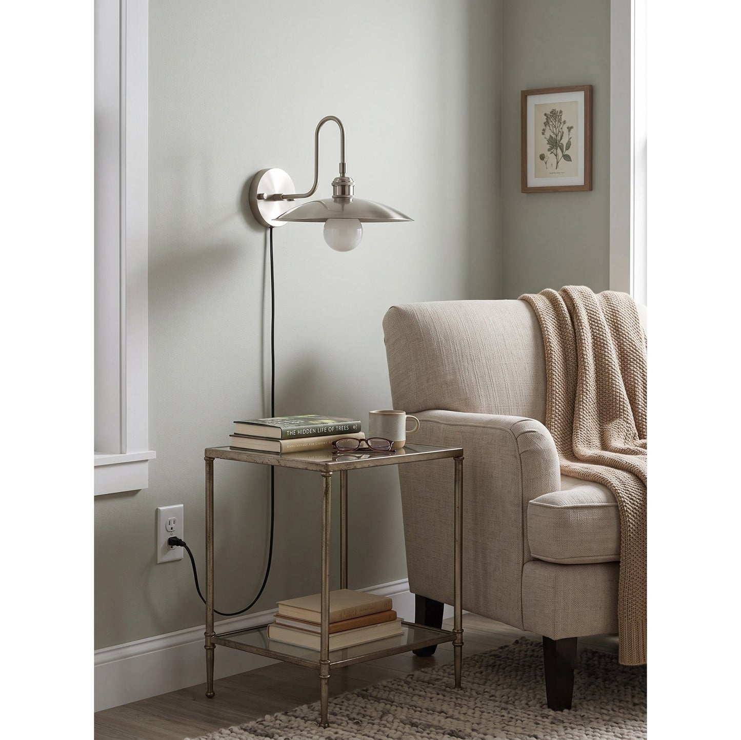 Coren Plug-in Wall Sconce