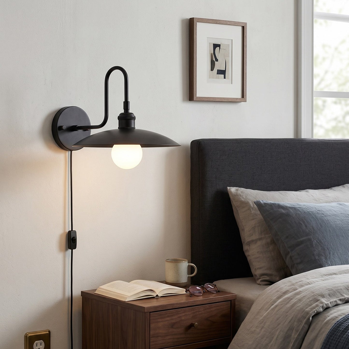 Coren Plug-in Wall Sconce