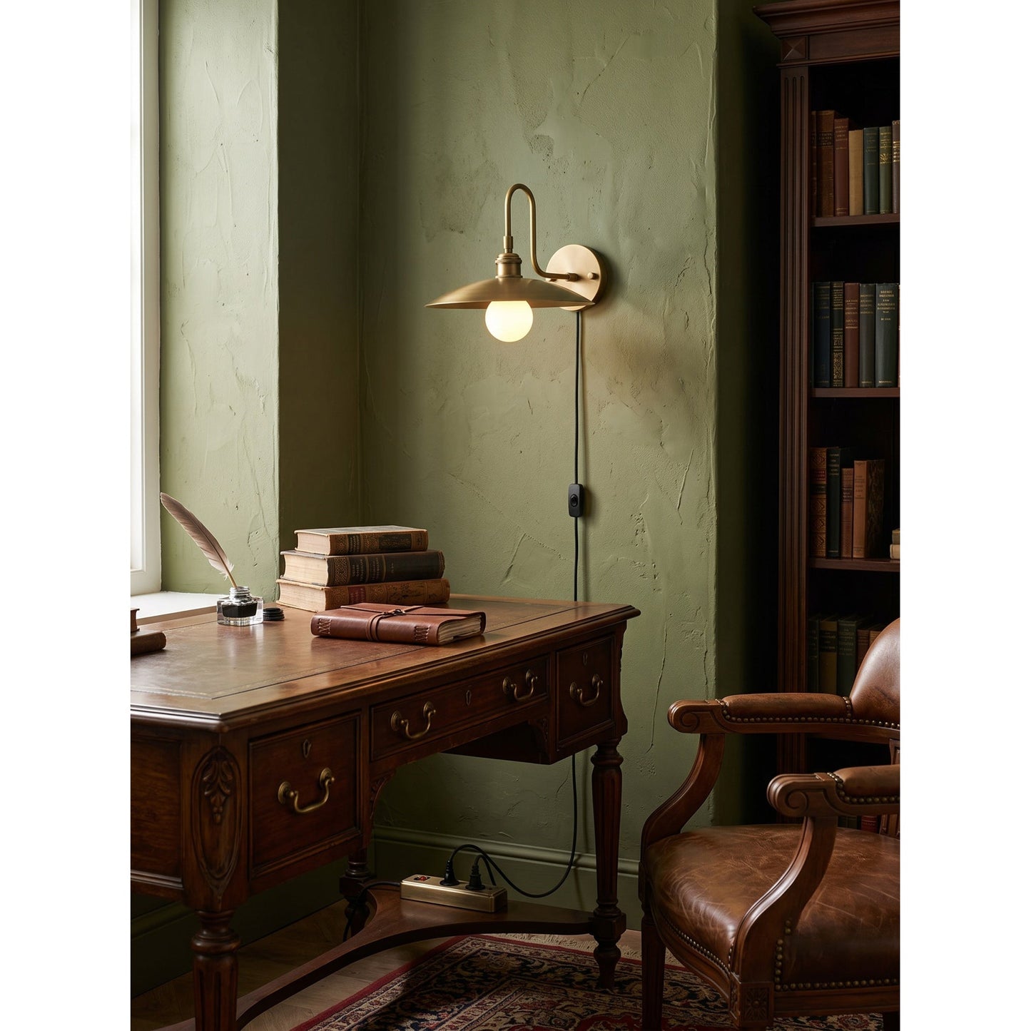 Coren Plug-in Wall Sconce