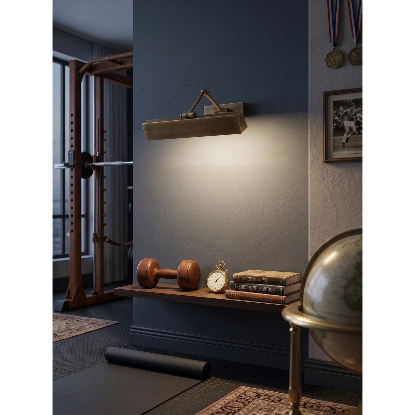 Carlisle Brass Rotating Wall Sconce