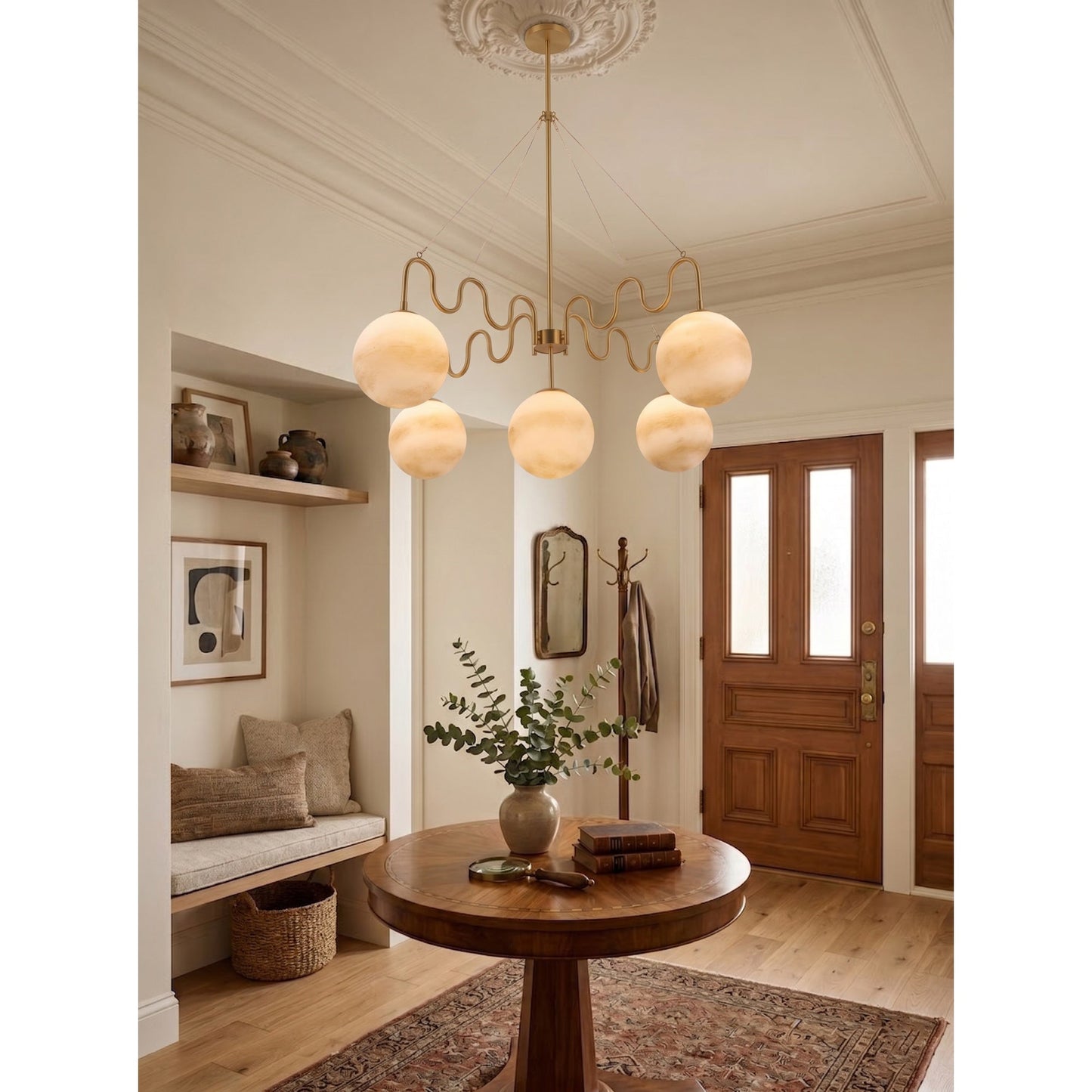 Cecil Balanced Glass Chandelier