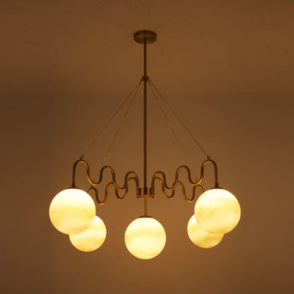 Cecil Balanced Glass Chandelier