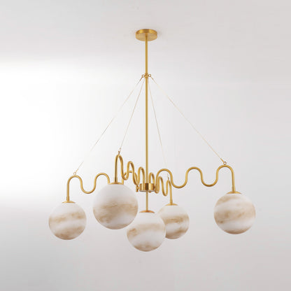 Cecil Balanced Glass Chandelier