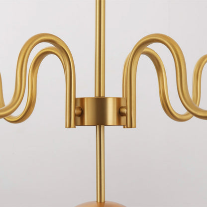 Cecil Balanced Glass Chandelier