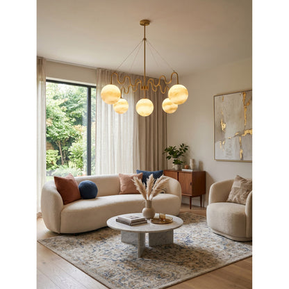 Cecil Balanced Glass Chandelier