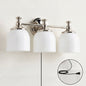 Chart Glass Plug-in Wall Sconce