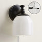 Chart Glass Plug-in Wall Sconce