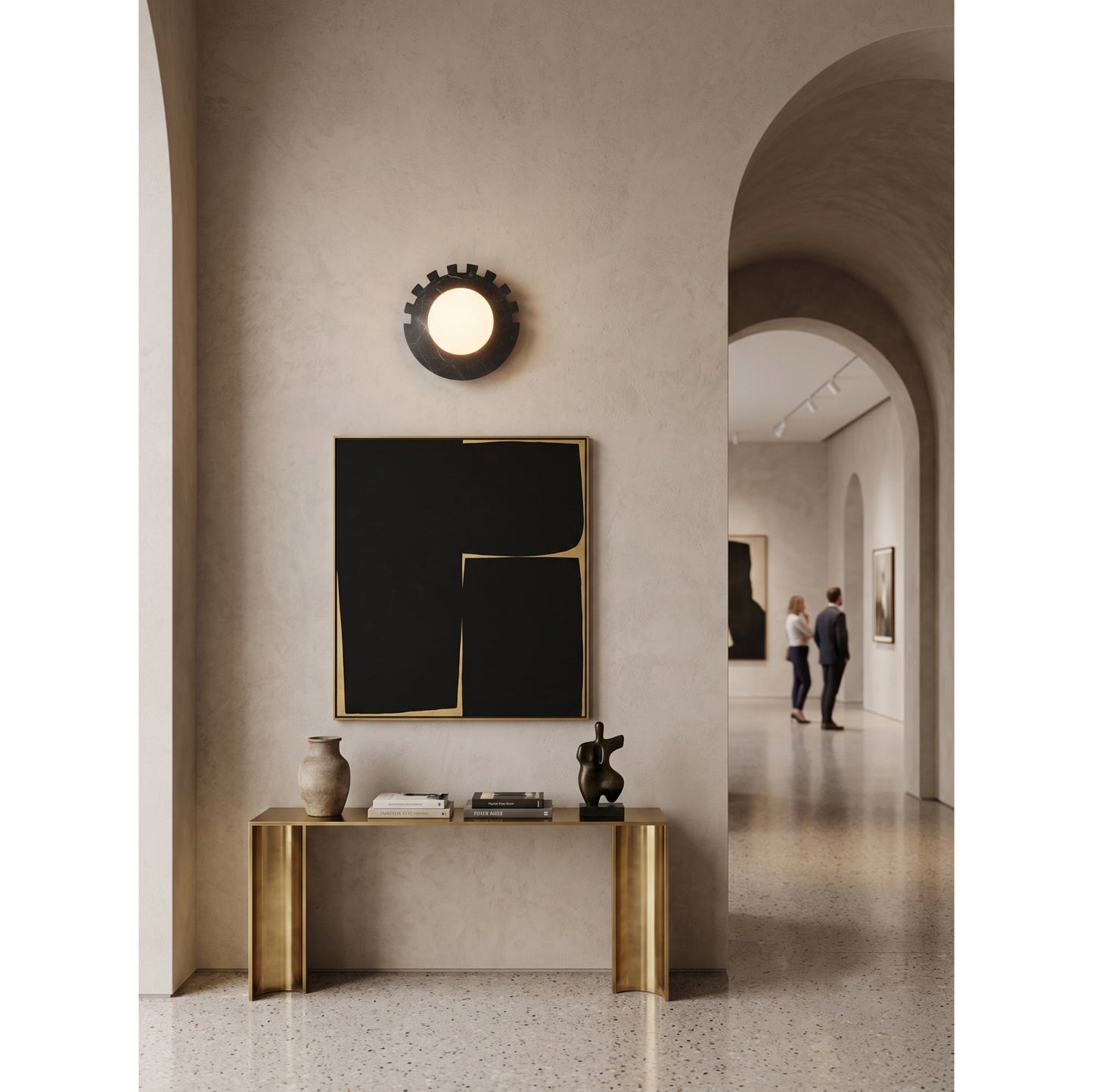 Saben Disc Wall Sconce