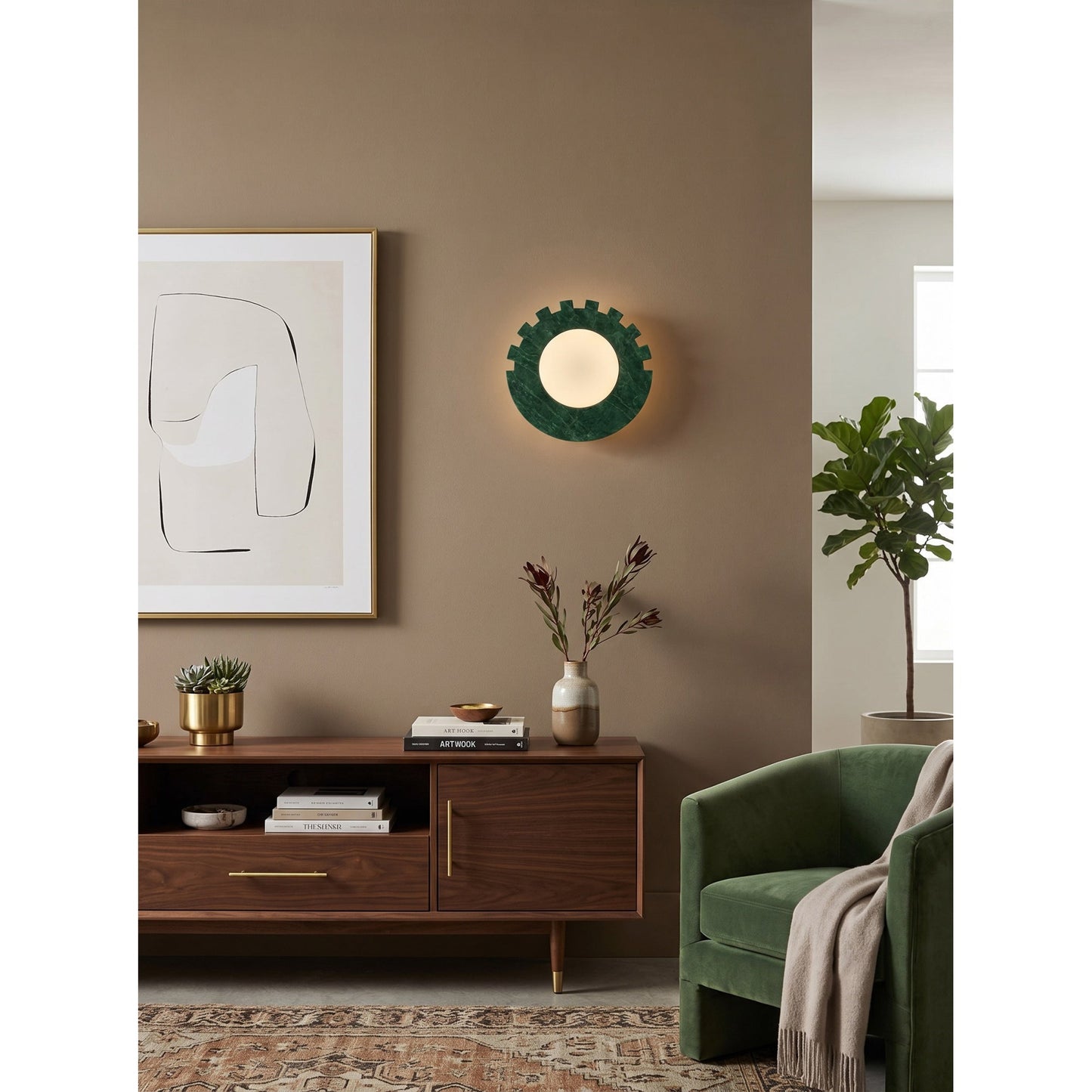 Saben Disc Wall Sconce