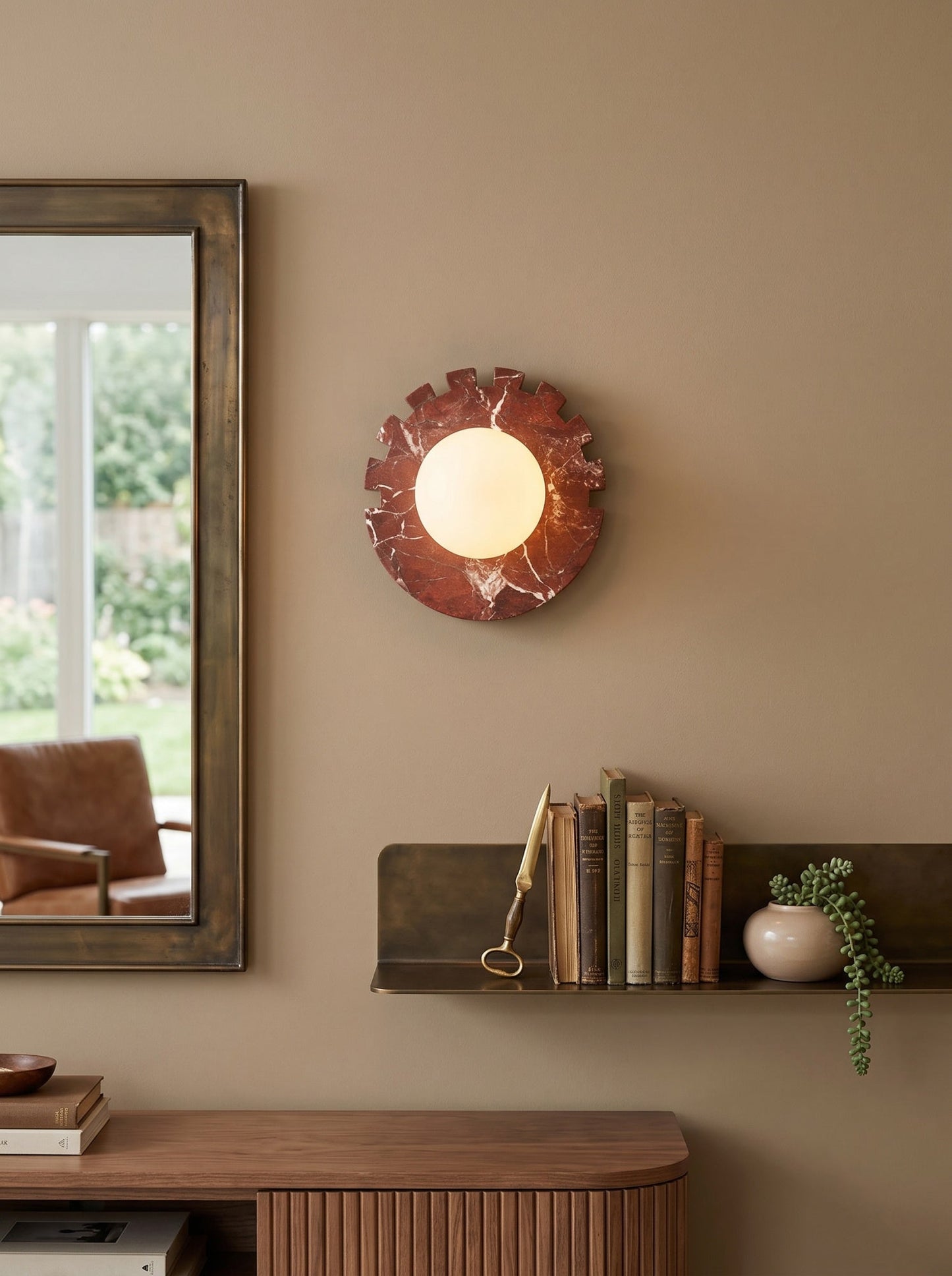 Saben Disc Wall Sconce