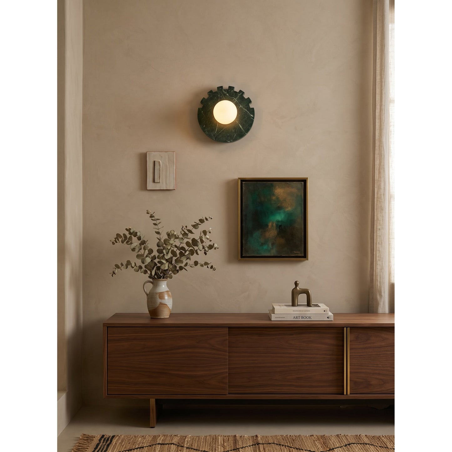 Saben Disc Wall Sconce