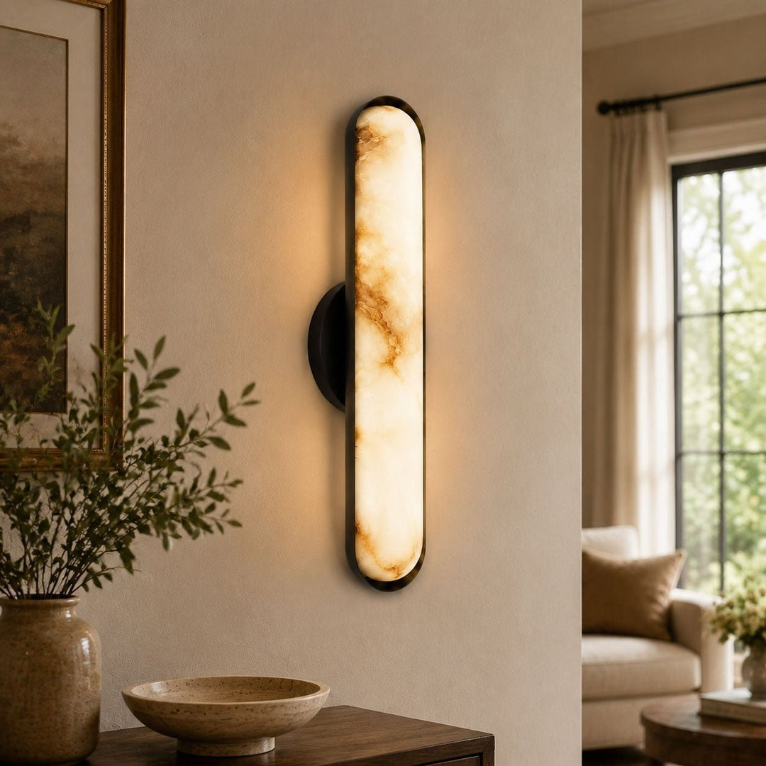 Solor Alabaster Wall Sconce