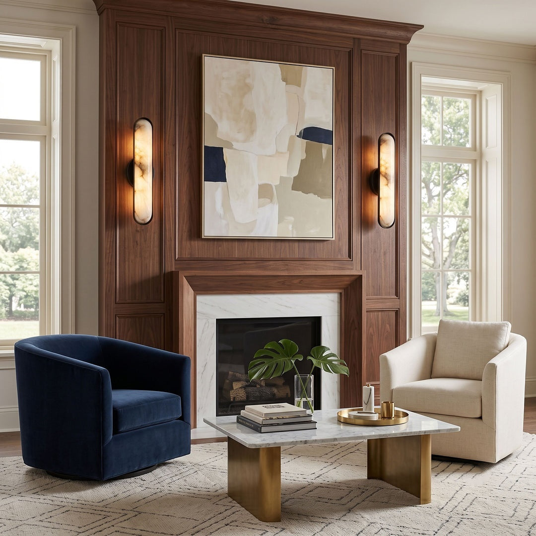 Solor Alabaster Wall Sconce