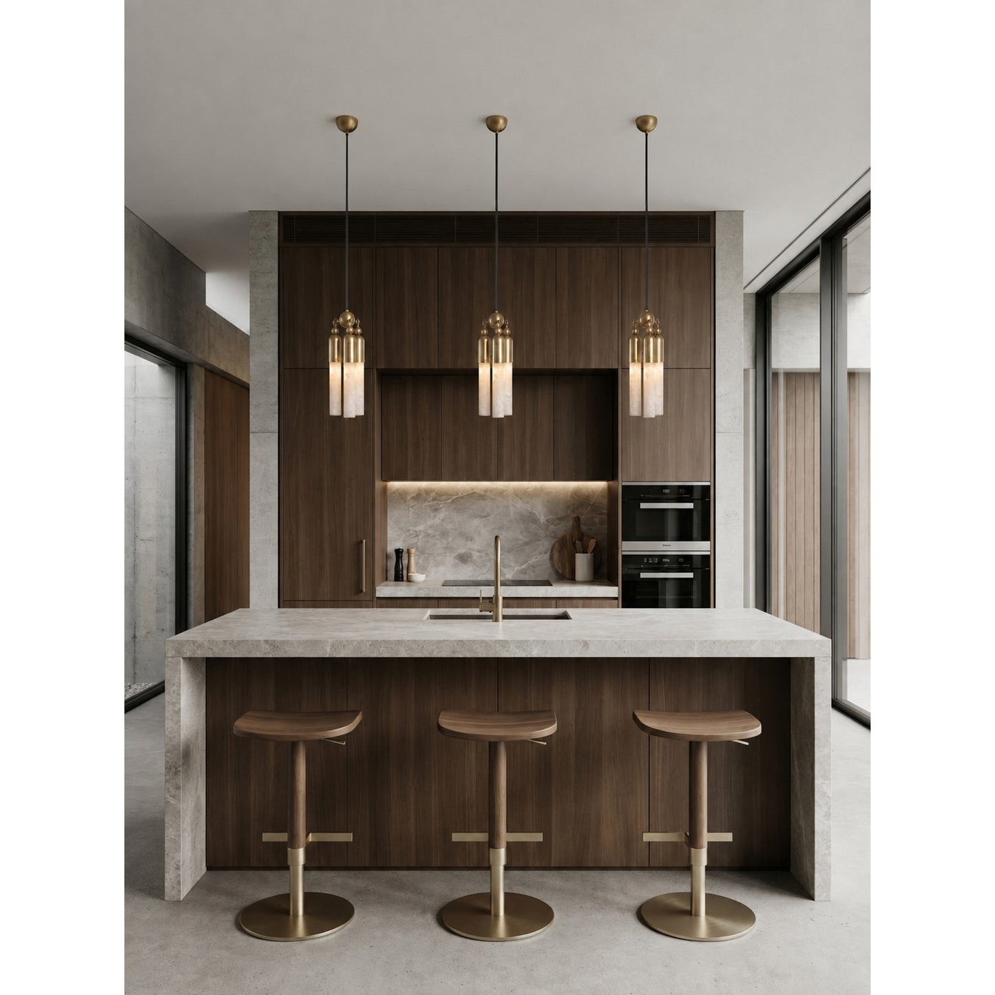 Kiron Alabaster Pendant Lamp
