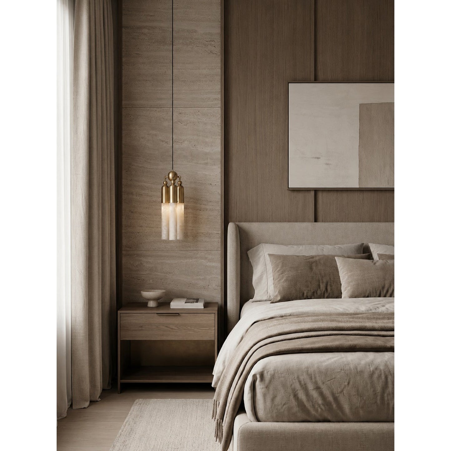 Kiron Alabaster Pendant Lamp
