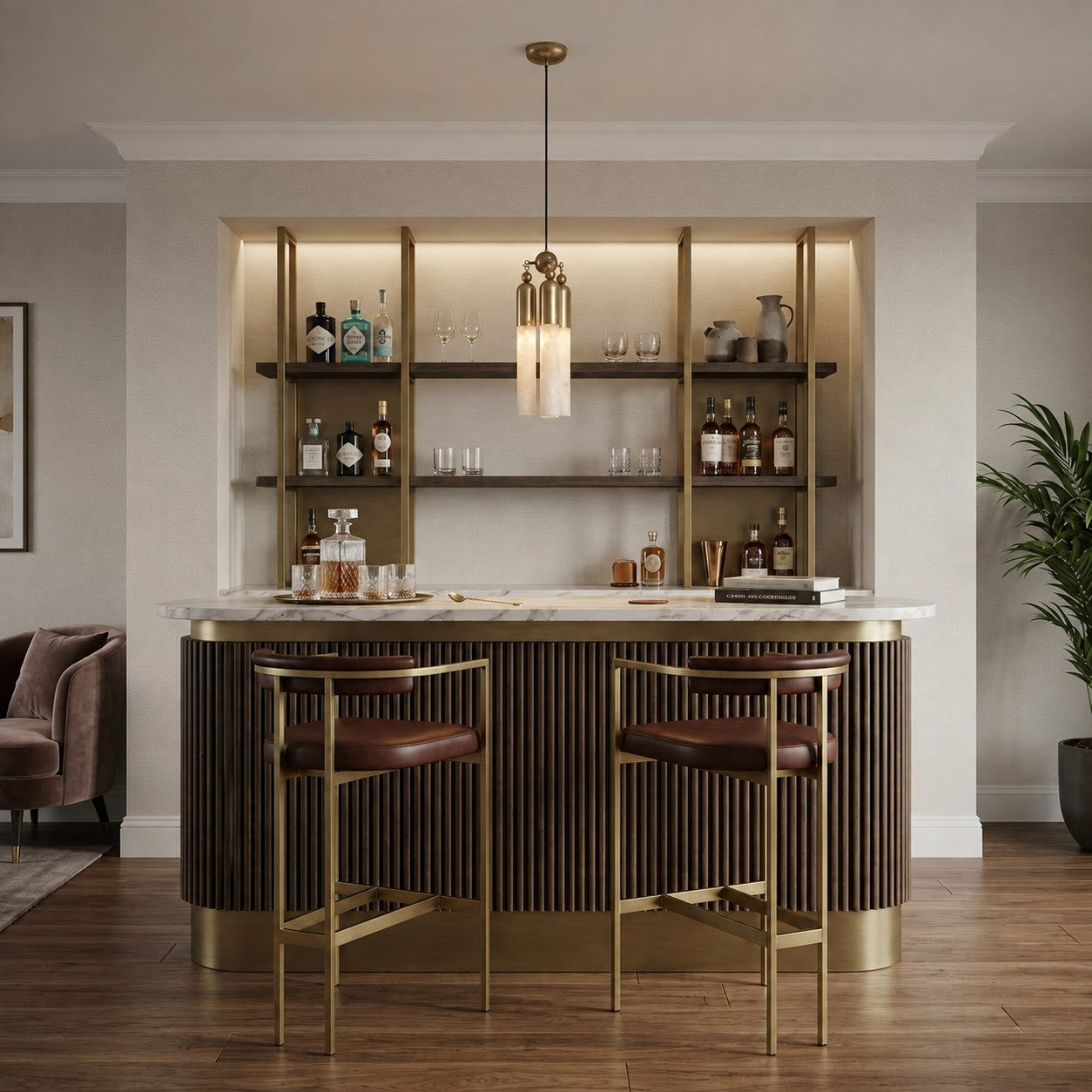 Kiron Alabaster Pendant Lamp