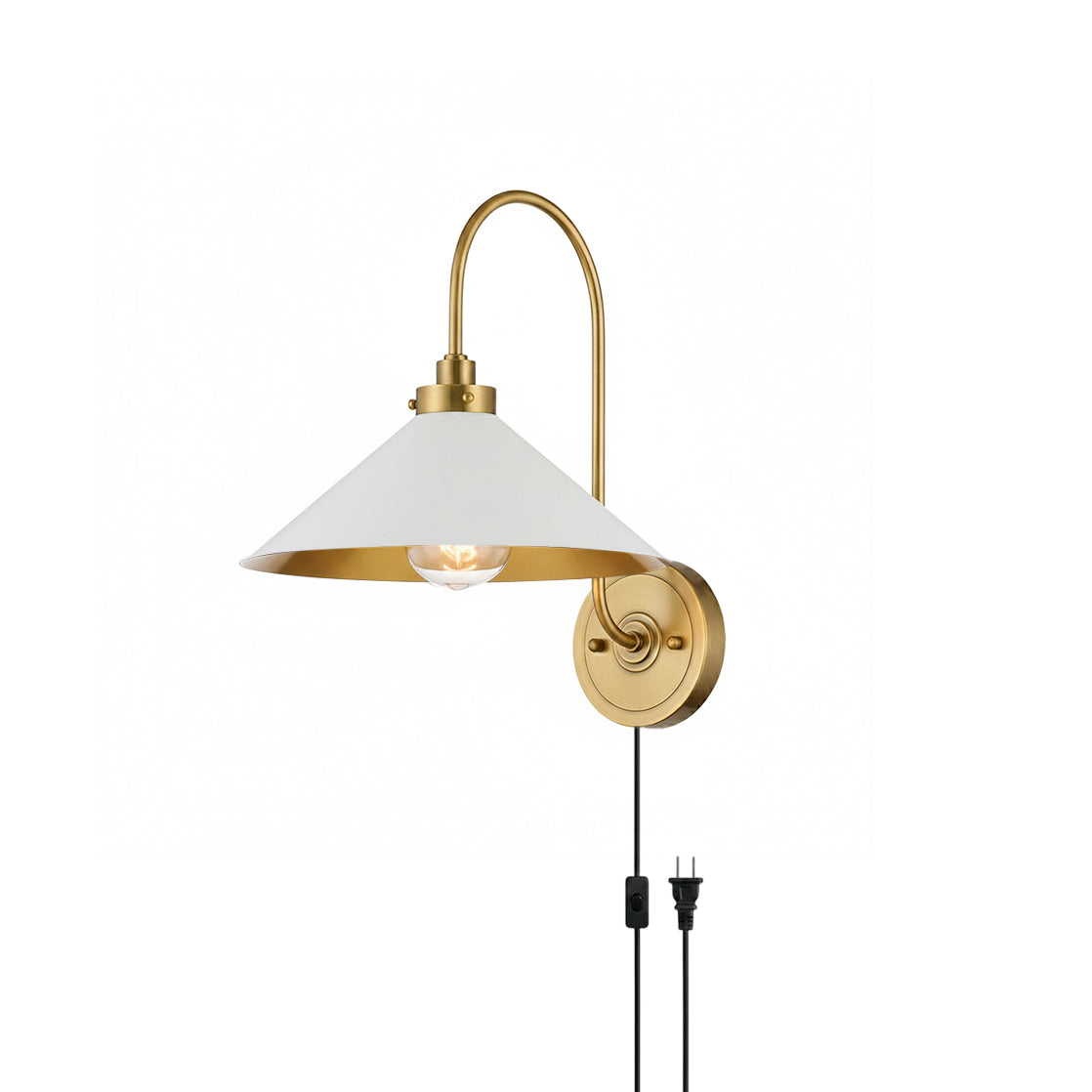 Corara Plug-in Wall Sconce
