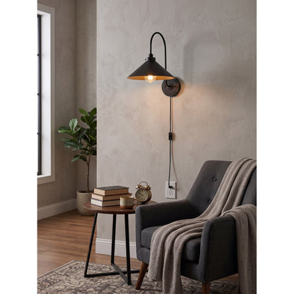 Corara Plug-in Wall Sconce