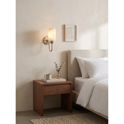 Molde Alabaster Wall Sconce