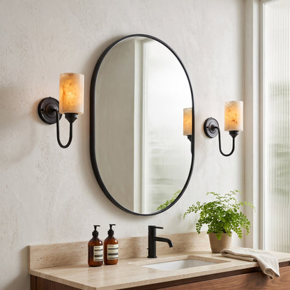 Molde Alabaster Wall Sconce