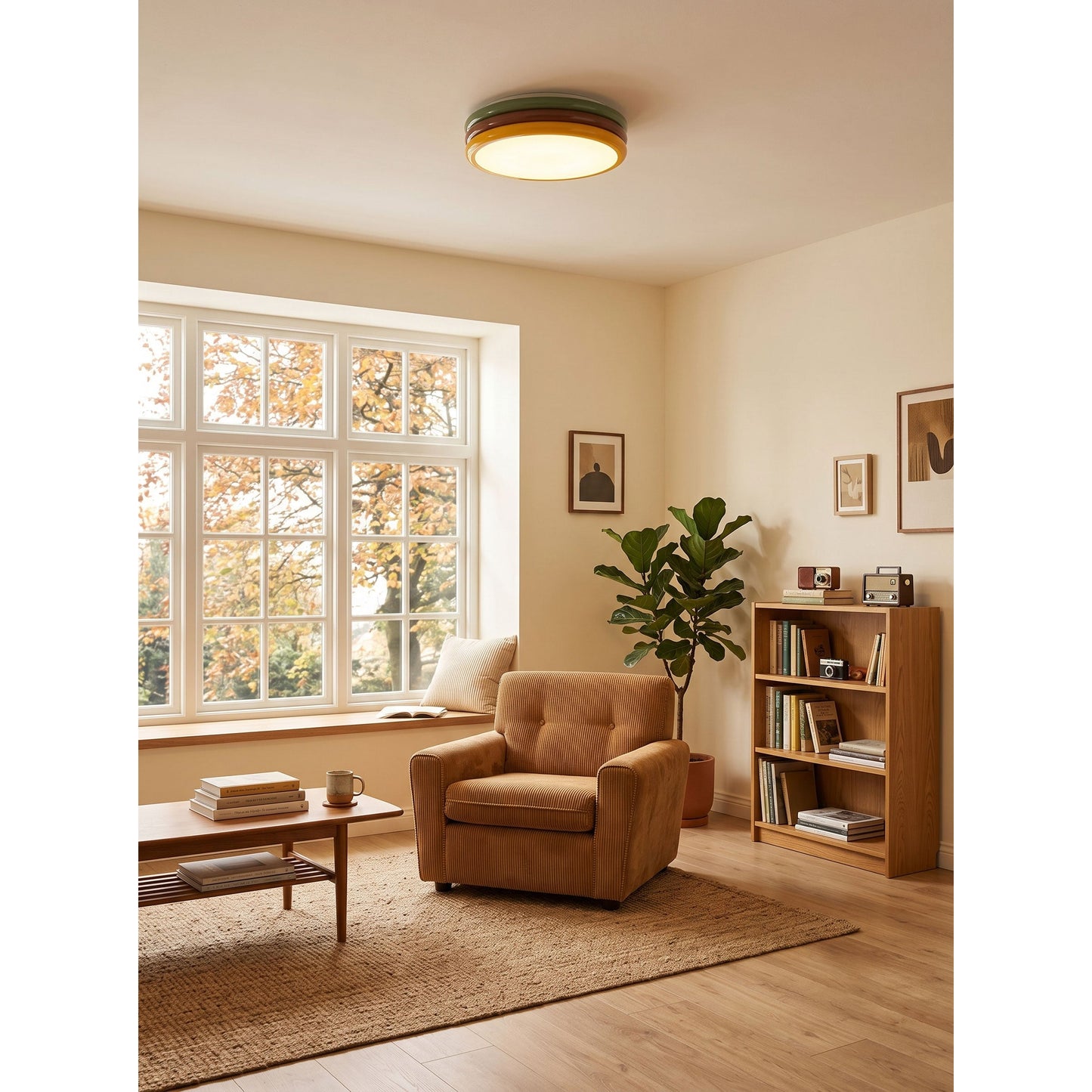 Belyn Stack Flush Mount