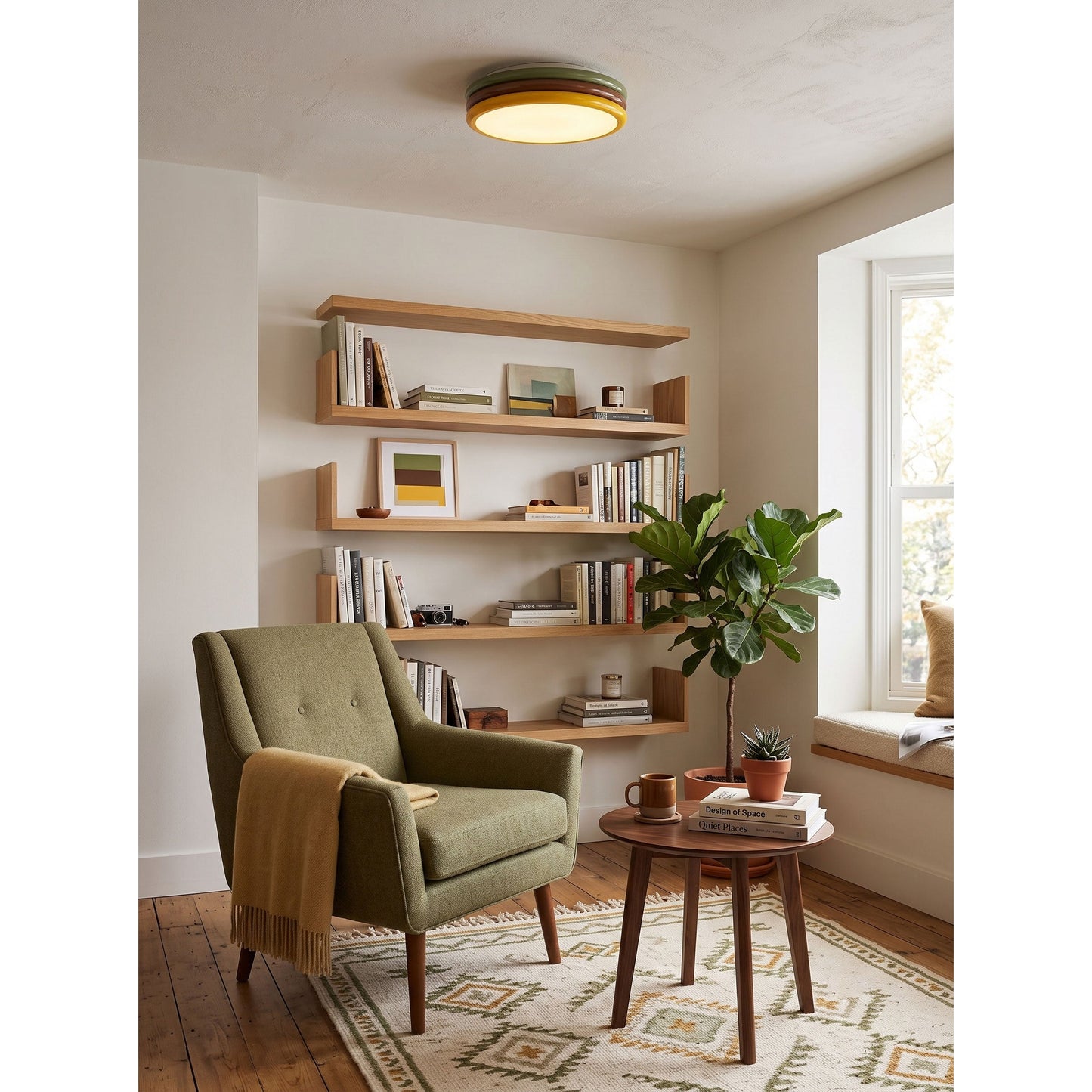 Belyn Stack Flush Mount