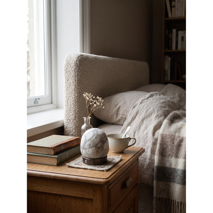 Deventer Glow Alabaster Table Lamp (Built-in Battery)