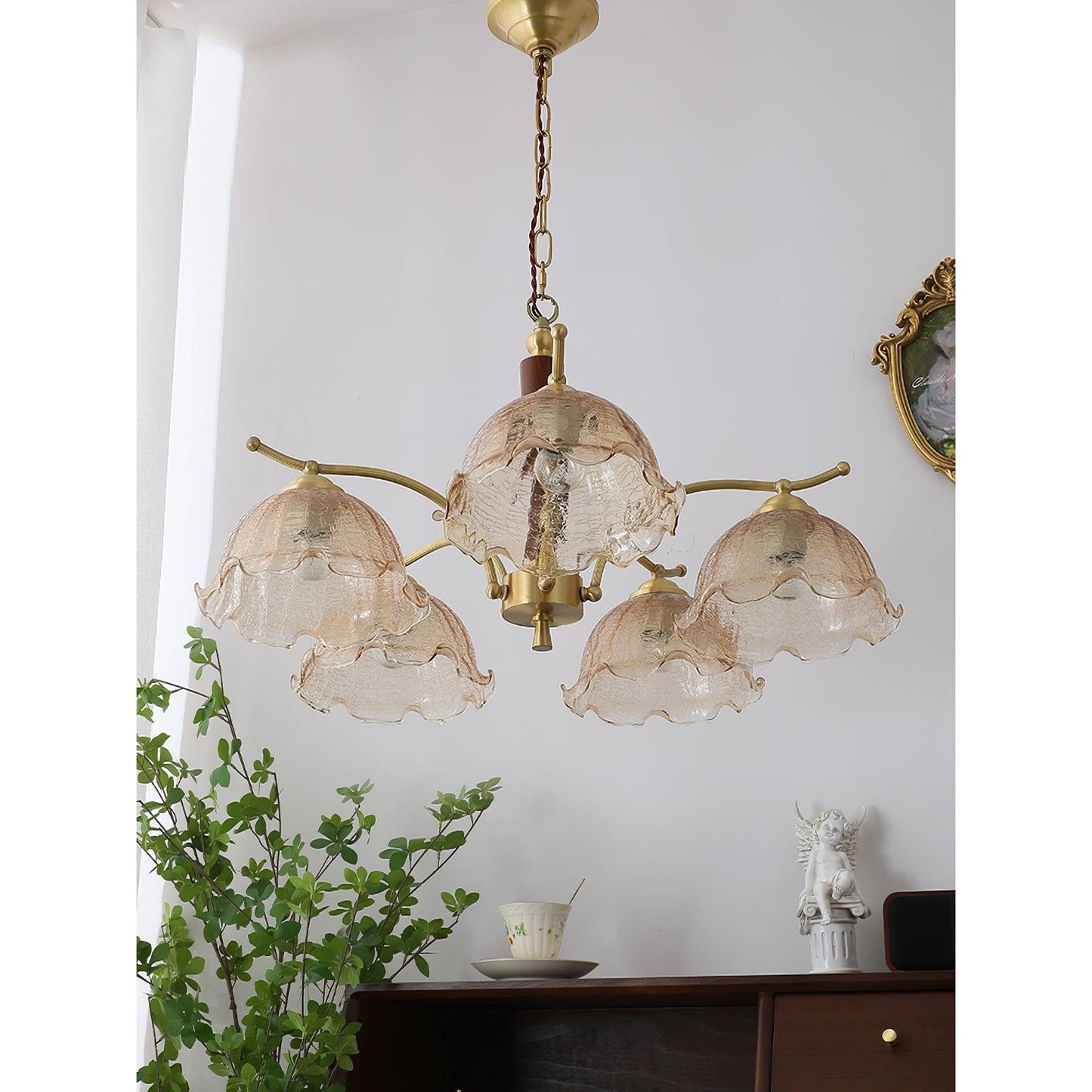 Corine Flower Chandelier