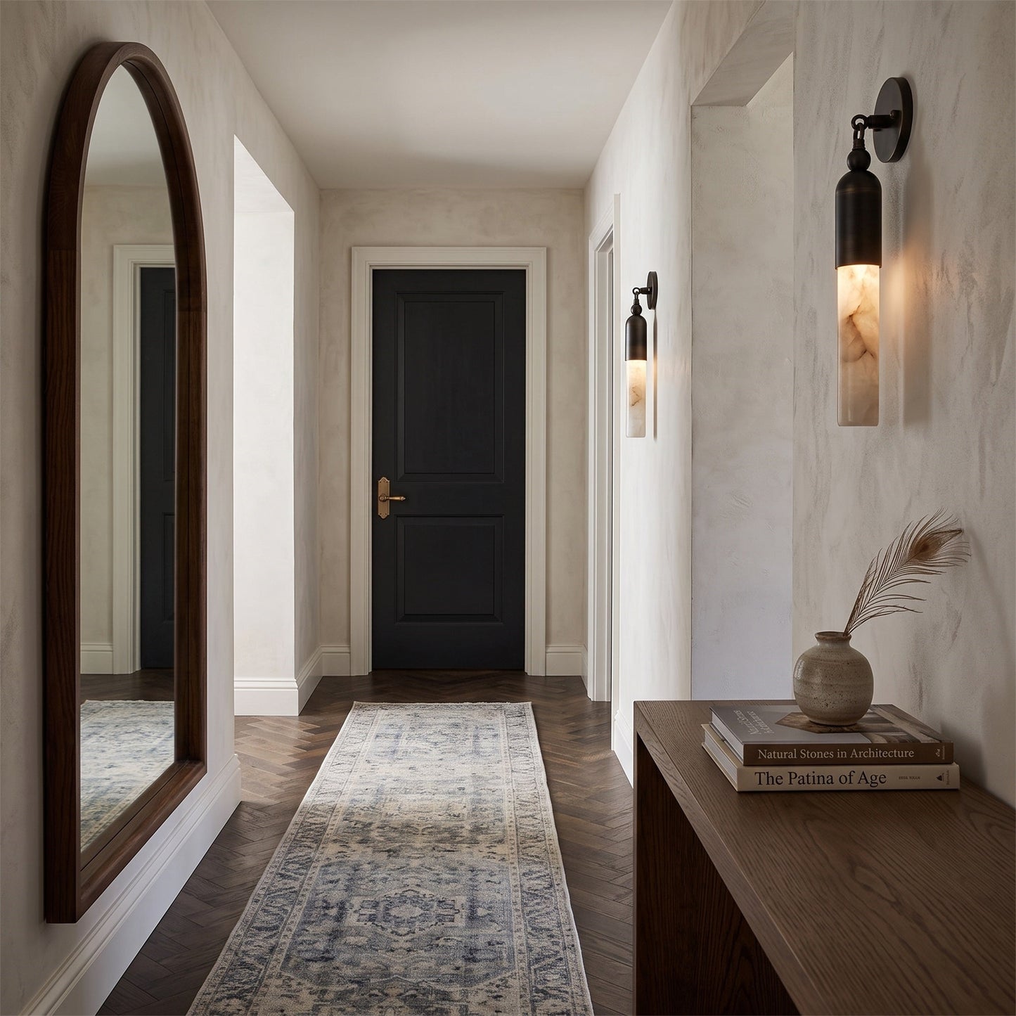 Penhale Alabaster Wall Sconce