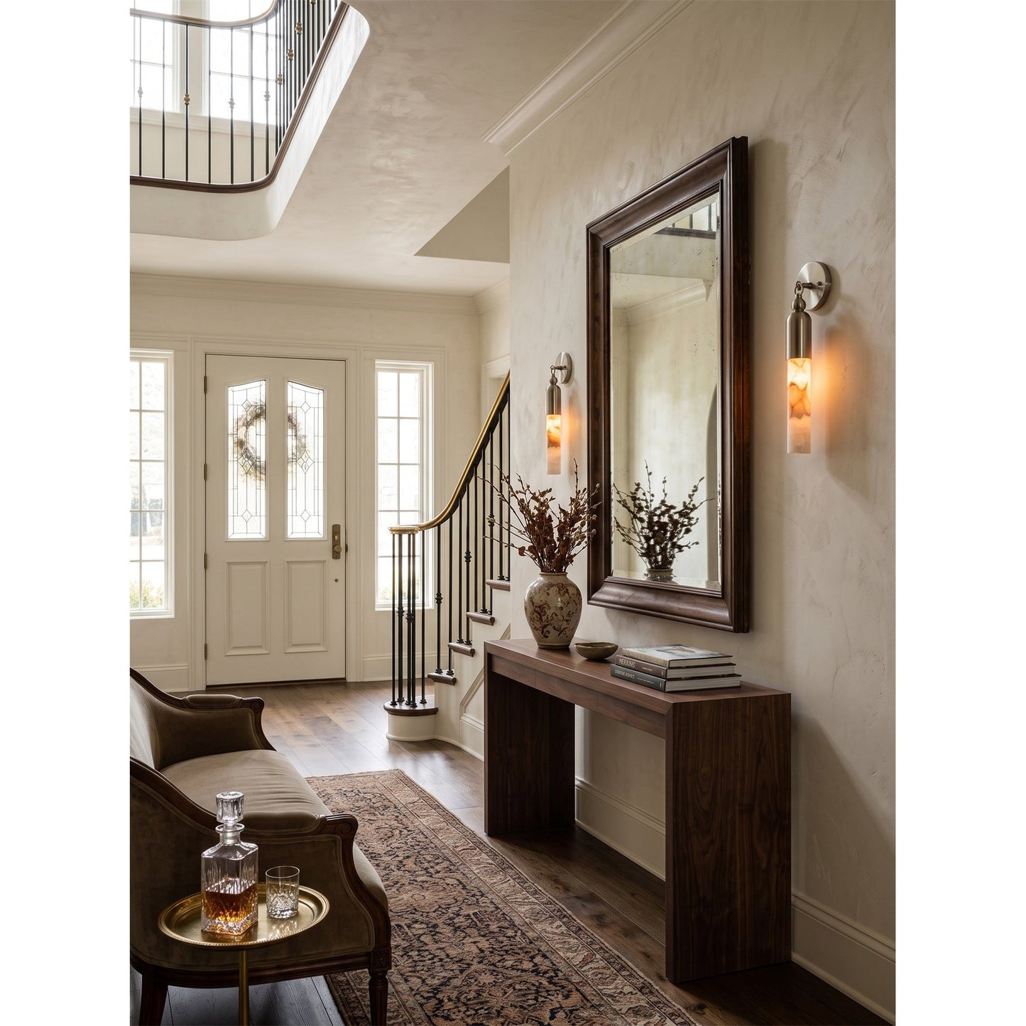 Penhale Alabaster Wall Sconce