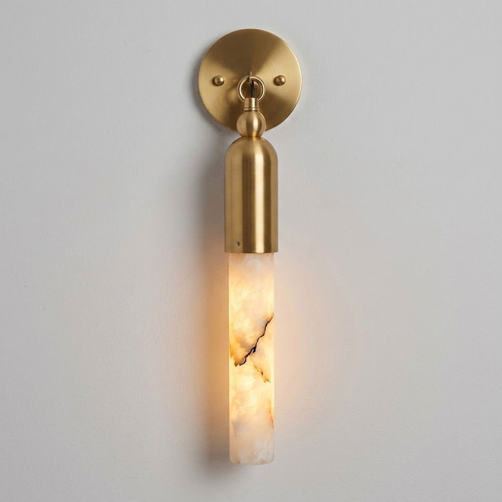 Penhale Alabaster Wall Sconce