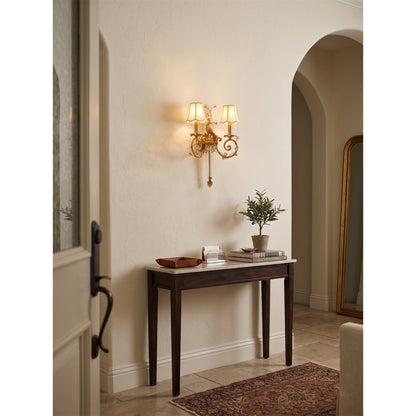 Delphia Peacock Wall Sconce