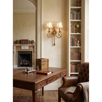 Delphia Peacock Wall Sconce