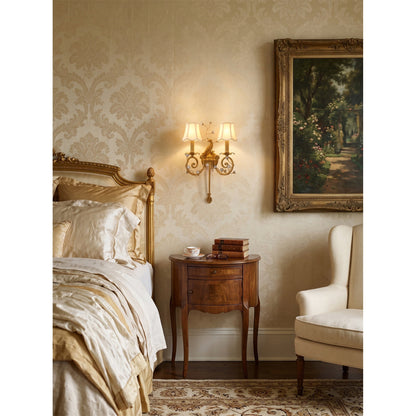 Delphia Peacock Wall Sconce