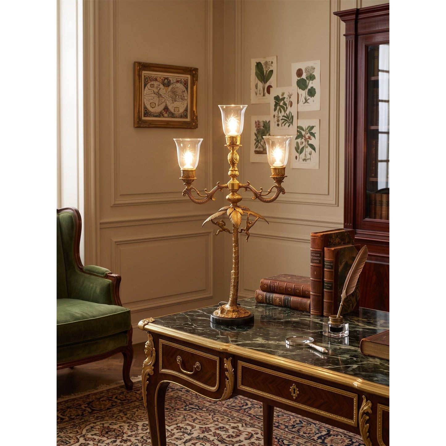 Thalia Palm Table Lamp