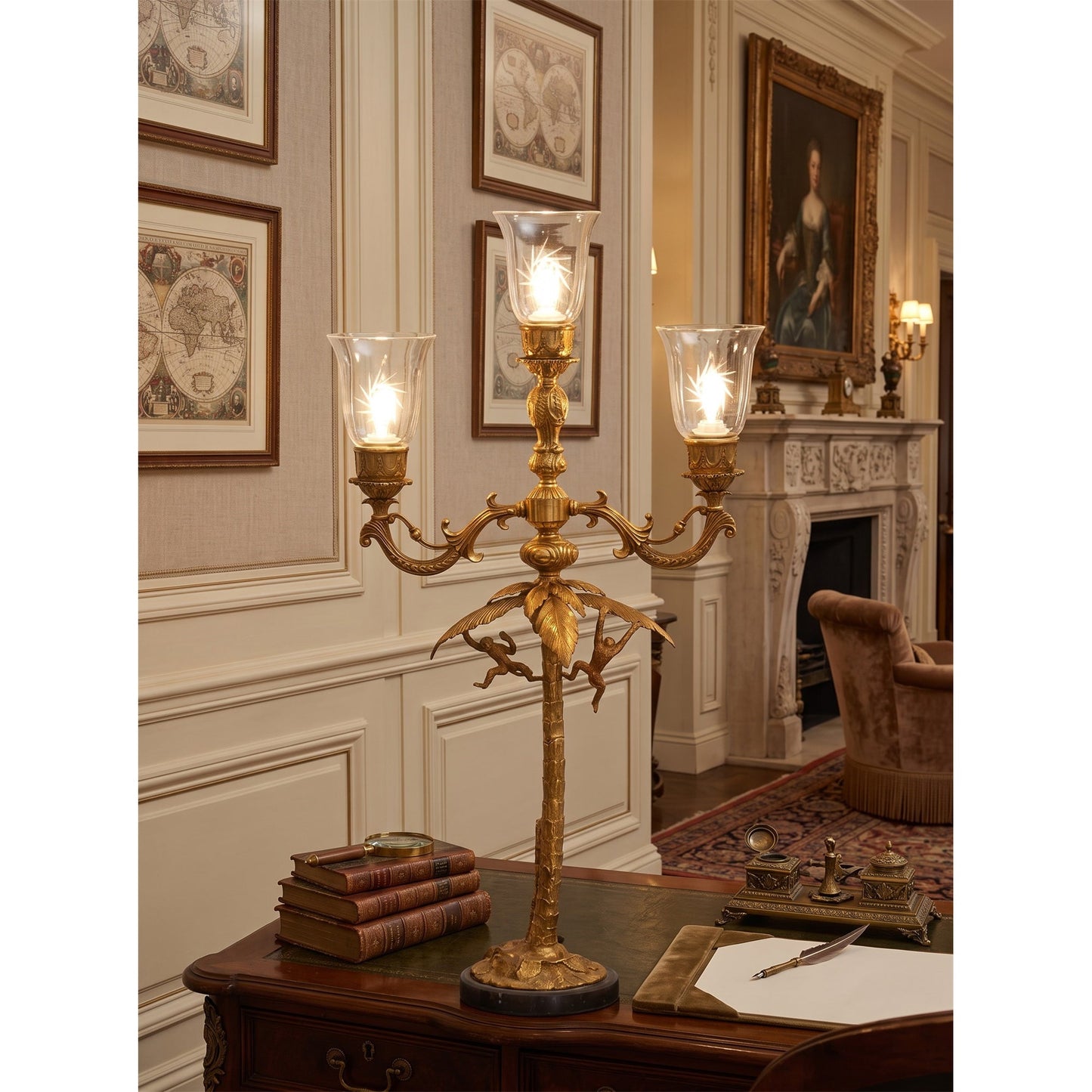 Thalia Palm Table Lamp