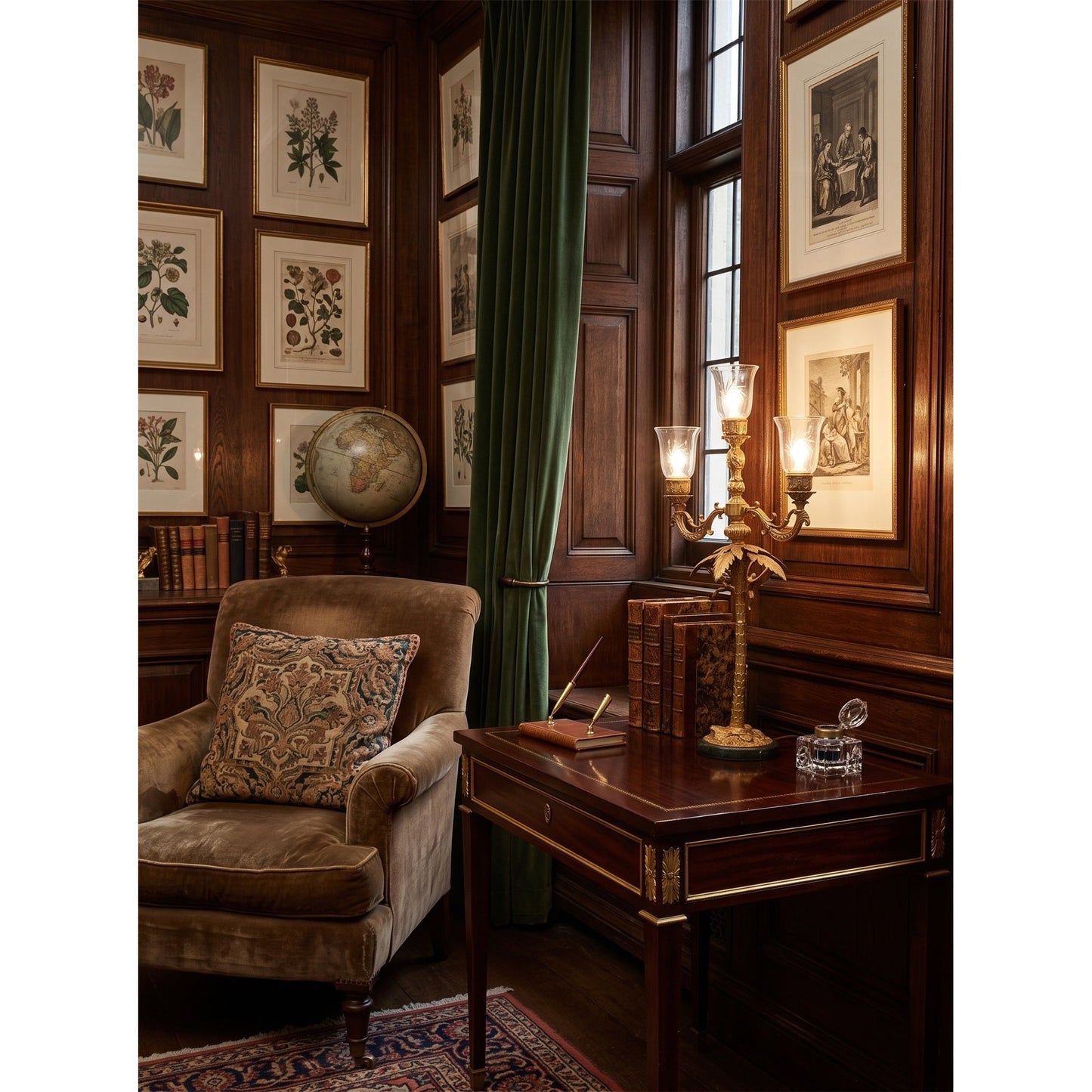 Thalia Palm Table Lamp