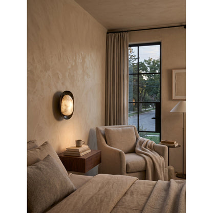 Halis Alabaster Wall Sconce