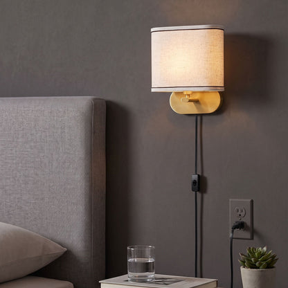 Melis Plug-in Wall Sconce