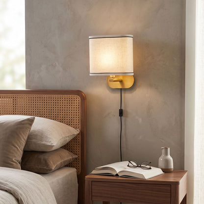 Melis Plug-in Wall Sconce