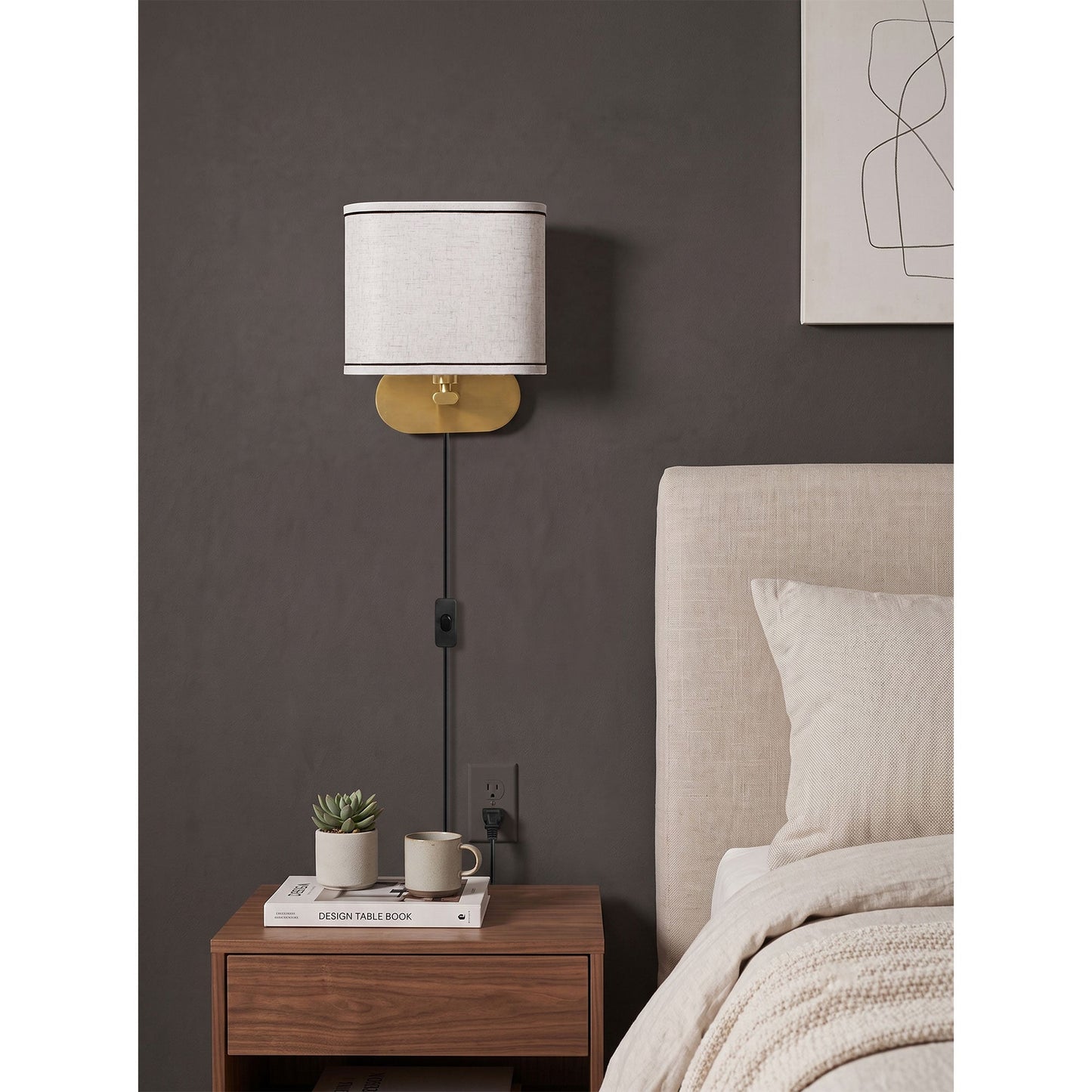 Melis Plug-in Wall Sconce
