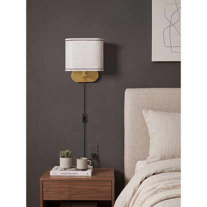 Melis Plug-in Wall Sconce