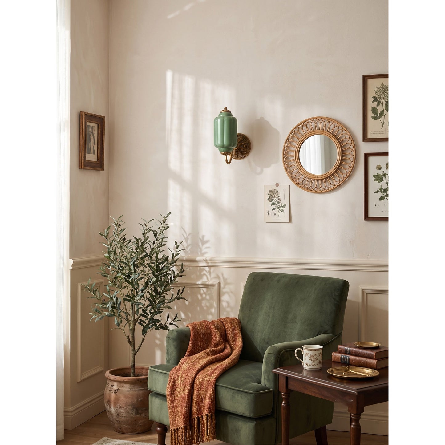 Anouk Glass Wall Sconce