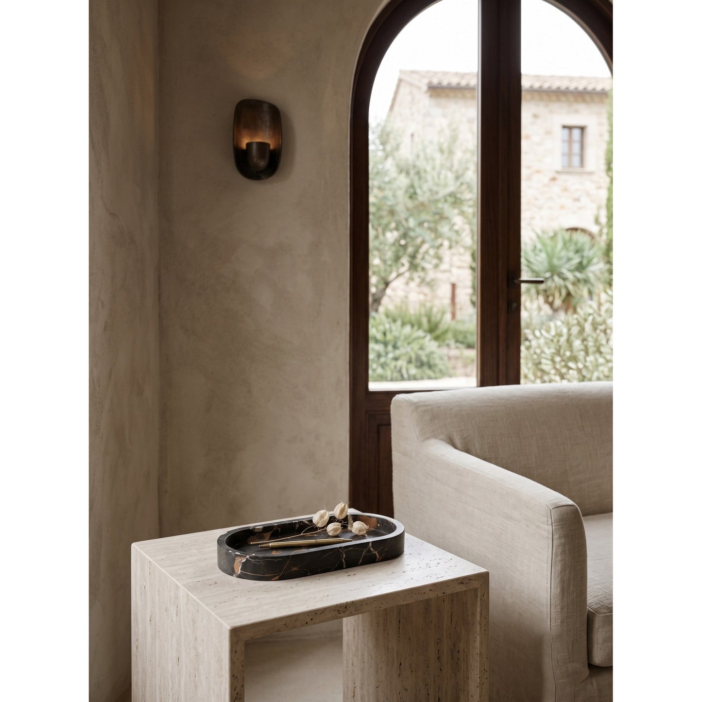 Lysara Stone Tray