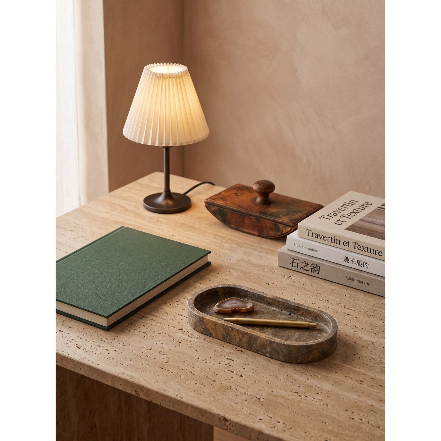 Lysara Stone Tray