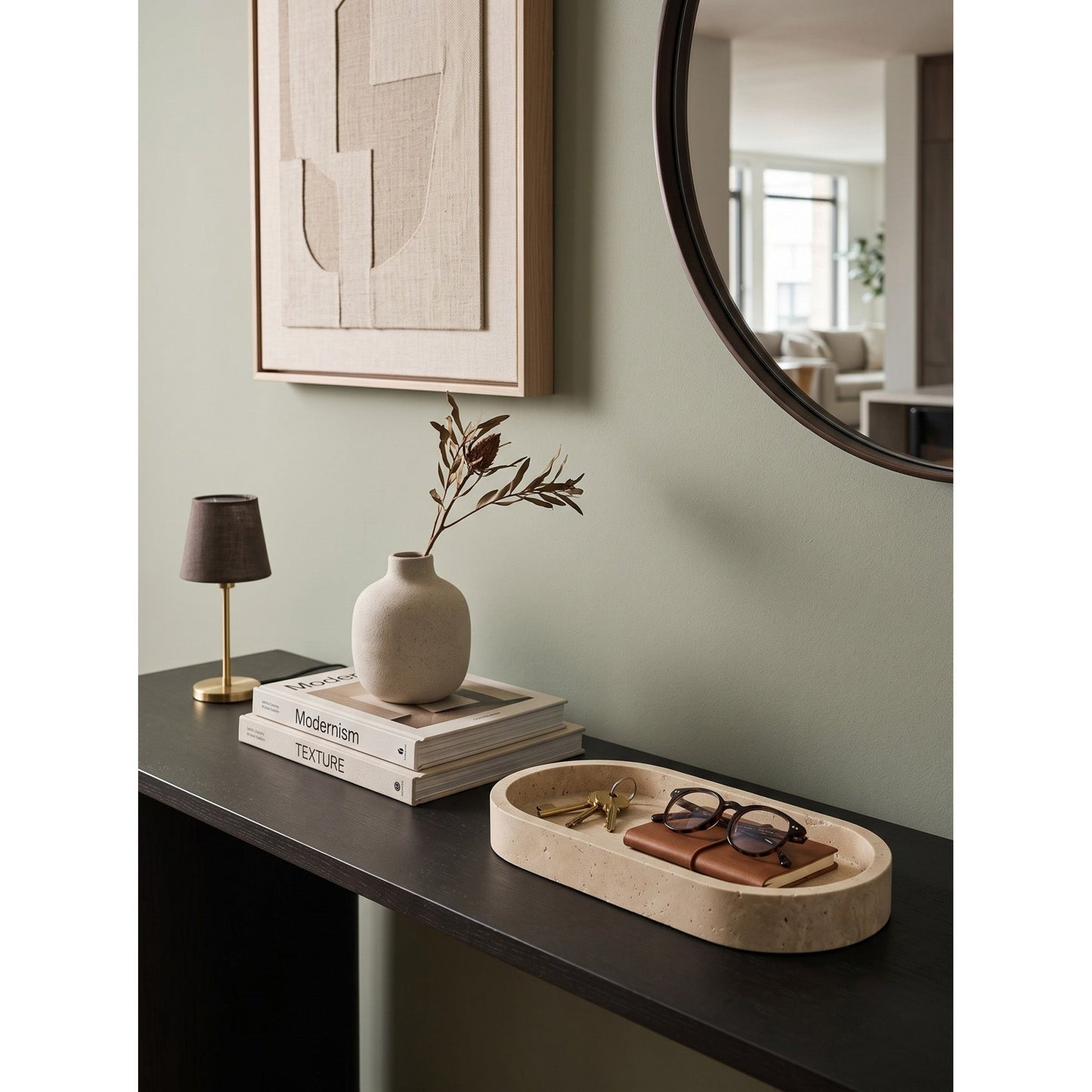 Lysara Stone Tray