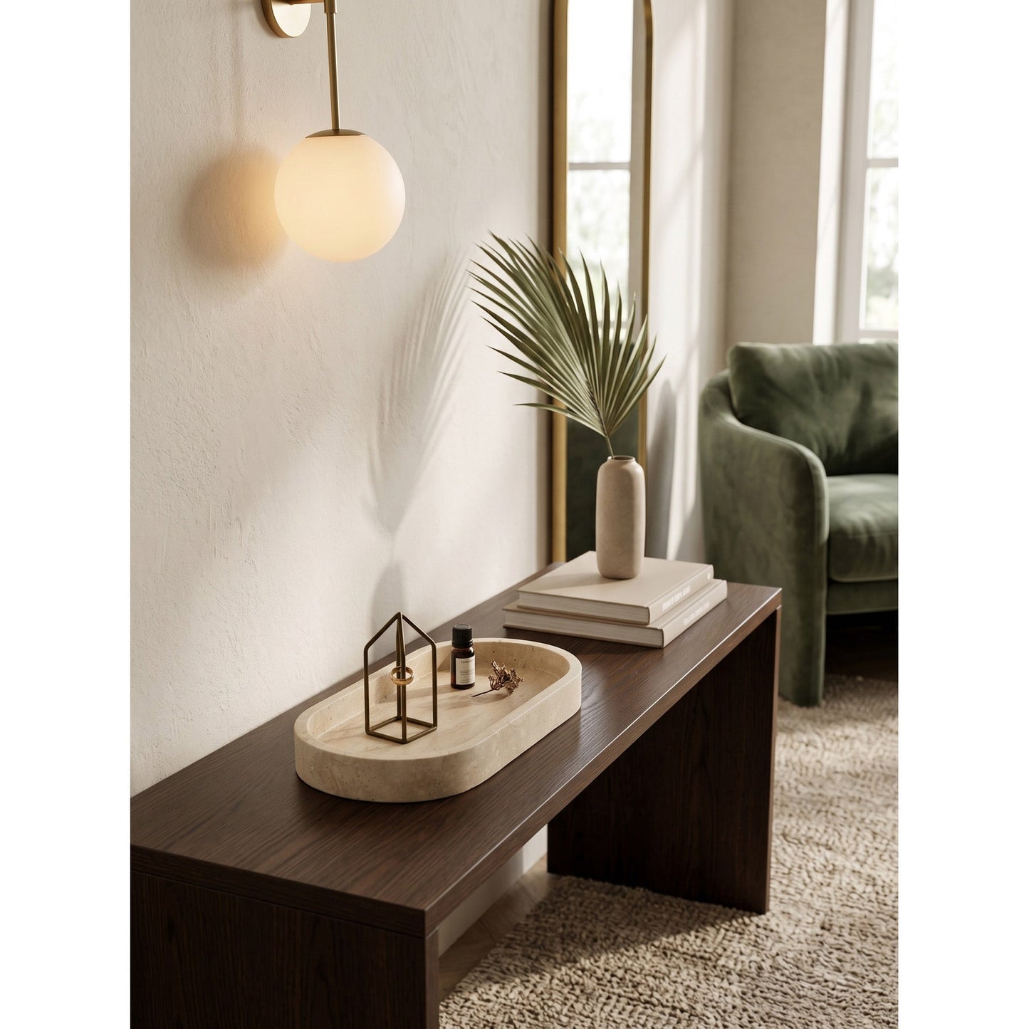 Lysara Stone Tray